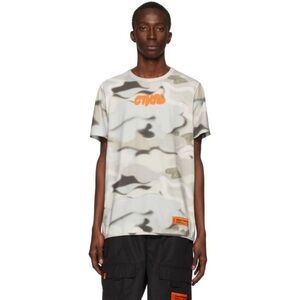 Heron Preston Multicolor Camouflage Style T-Shirt Стиль Size L